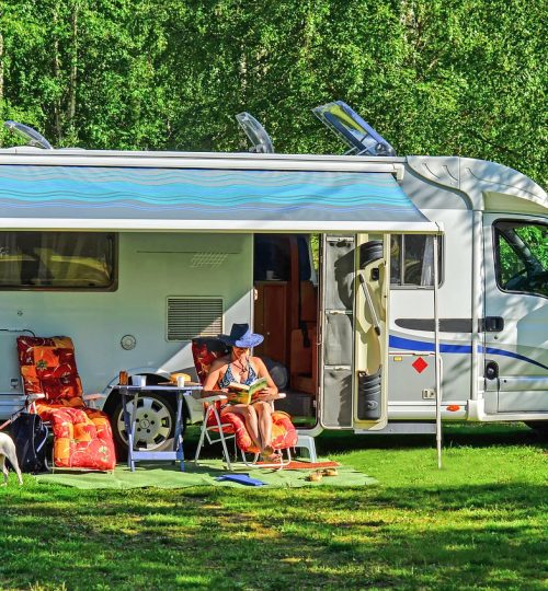 rv, outdoor, mobile home